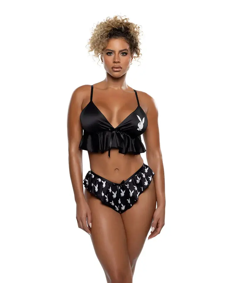Playboy Flutter Bunny 2Pc Lounge Set 1