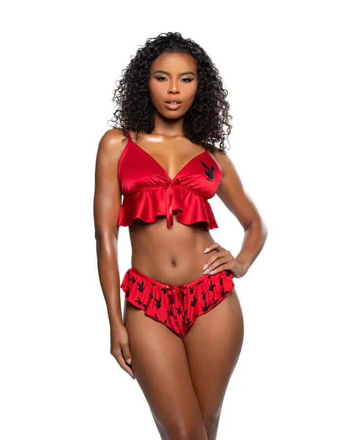 Playboy Flutter Bunny 2Pc Lounge Set 1