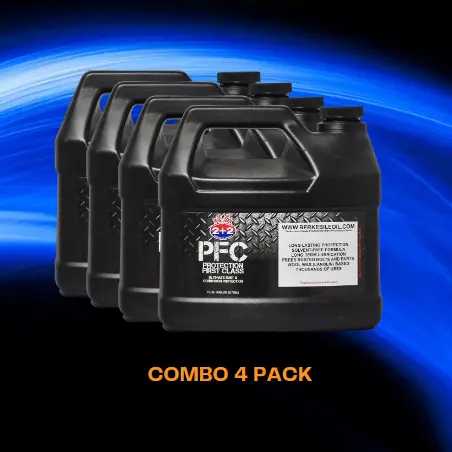 Combo Con 4 Galones De Ducha Anticorrosiva Protection First Class (Pfc) 1