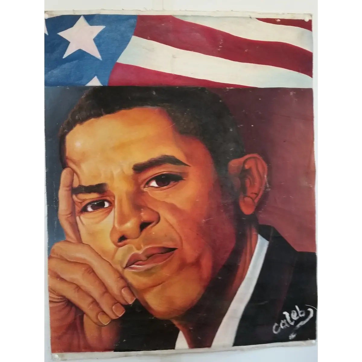 Portrait Of Obama 1