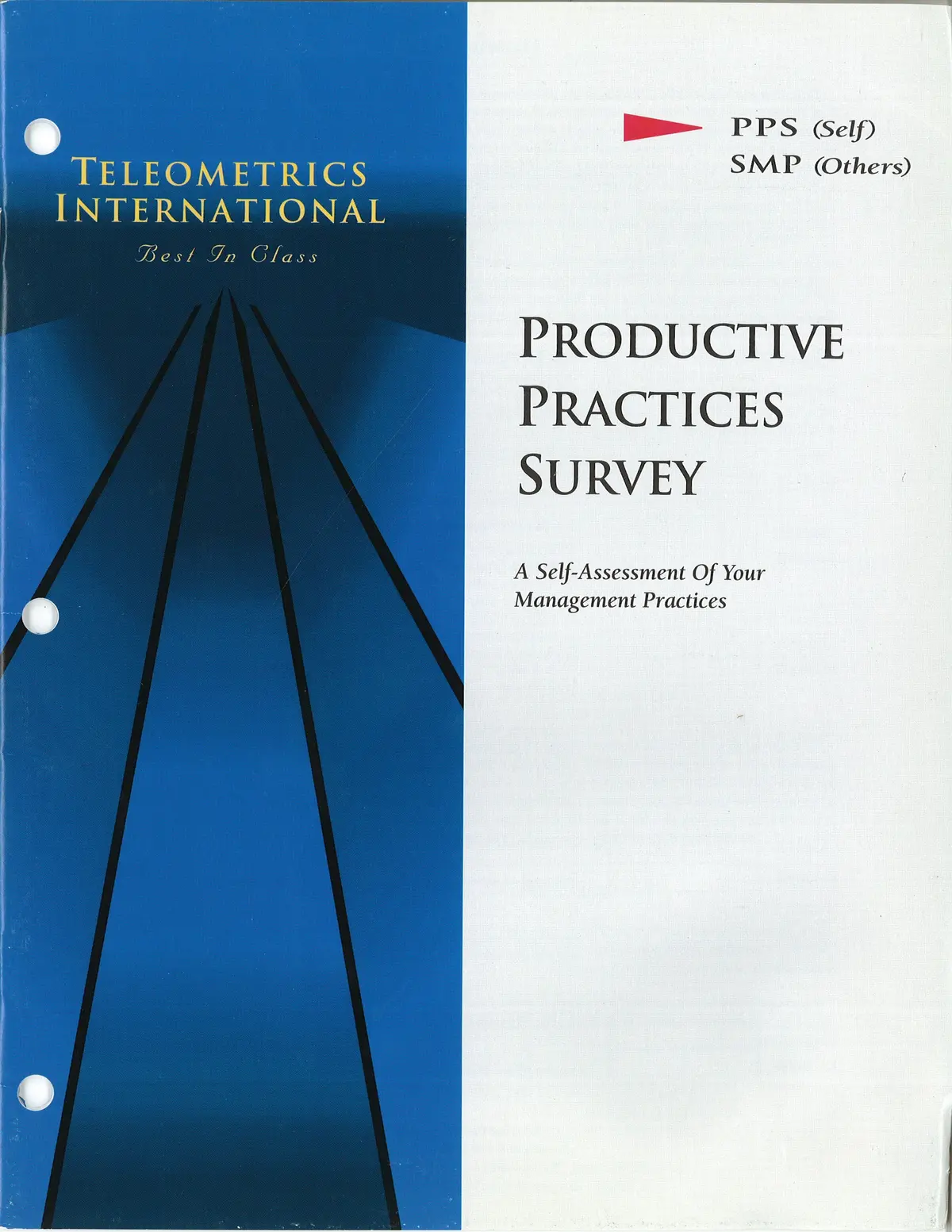 Self-Survey>> Productive Practices Survey (Pps) 1