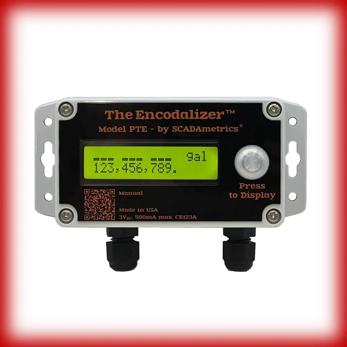 Pte – Pulse Encodalizer™ Water Meter Pulse To Encoder Converter/Display 1