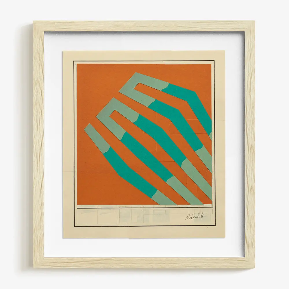 "Path Section On Orange" 1