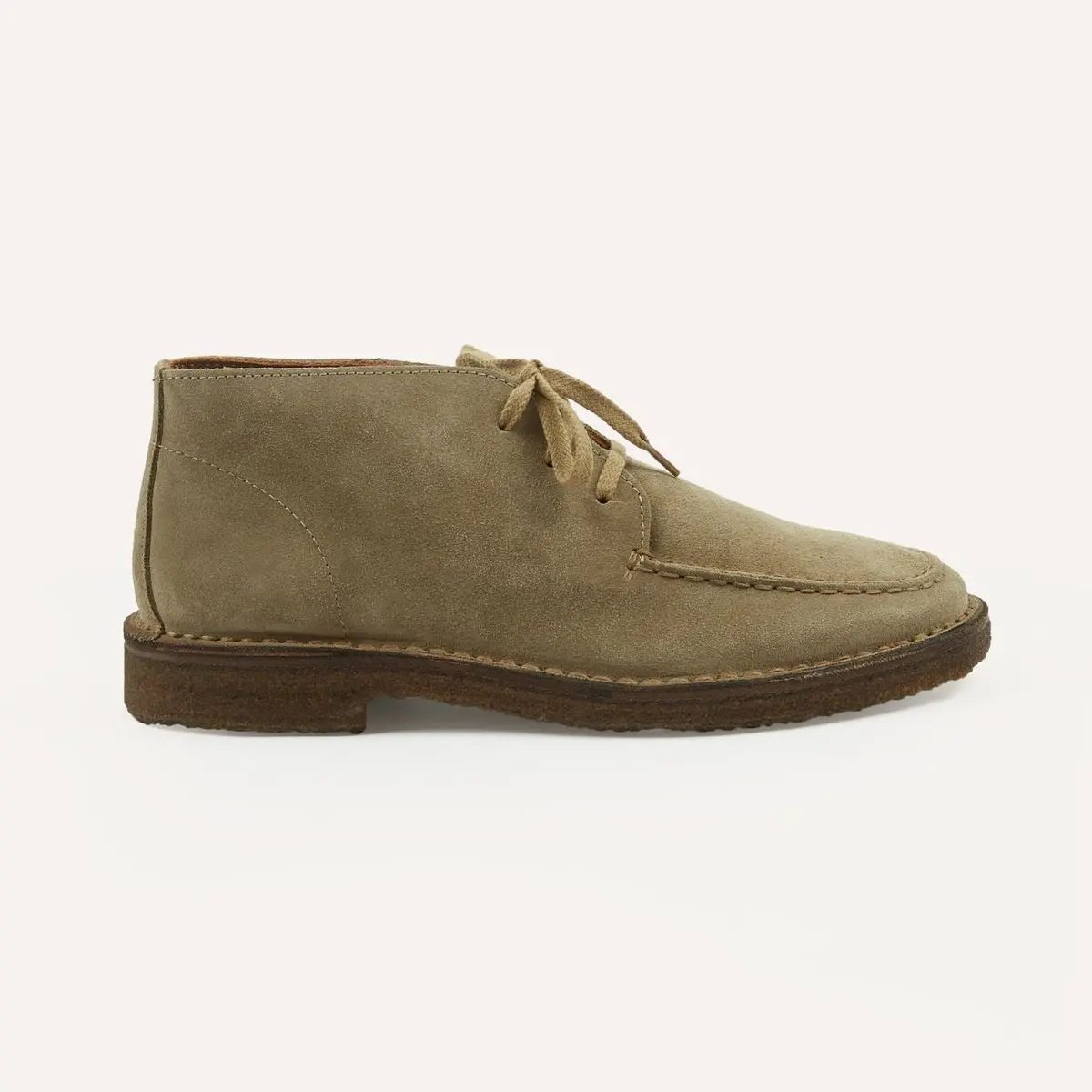 Crosby Sand Suede Moc-Toe Chukka Boot 1