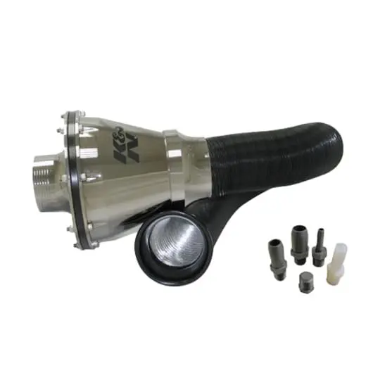 Rc-5052As Filtro De Aire Intake  K&N Apollo Universal  Cromado 1