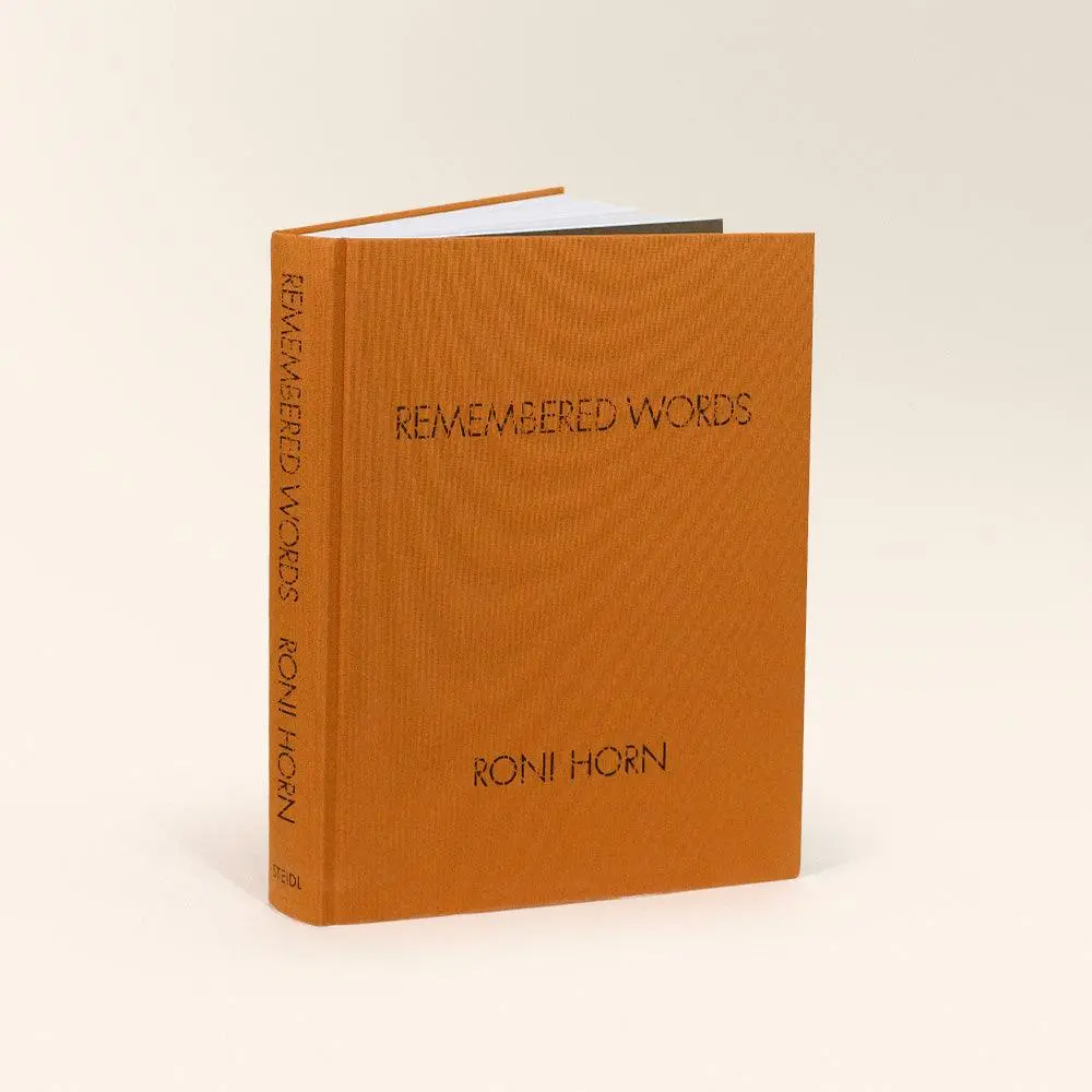 Roni Horn: Remembered Words 1