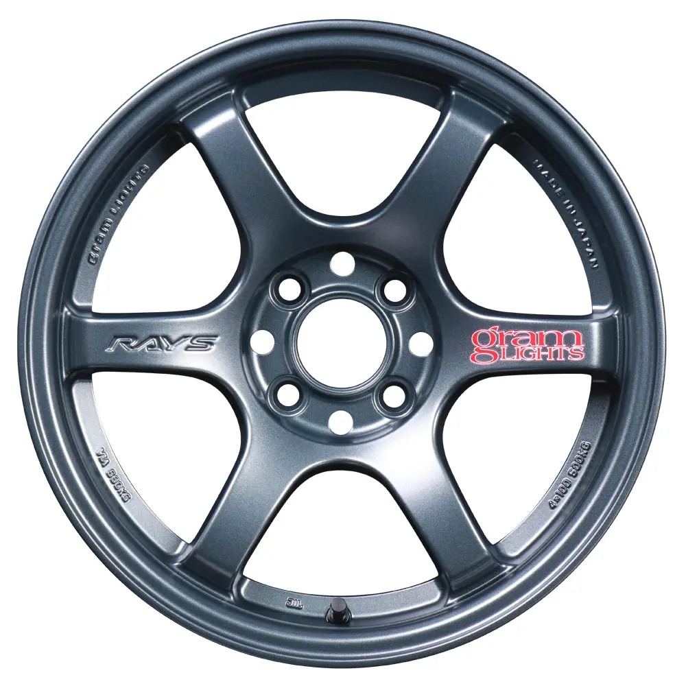 Rays Gram Lights 57Dr Wheels - Gun Blue 2 15X8 / 4X100 / +35 1