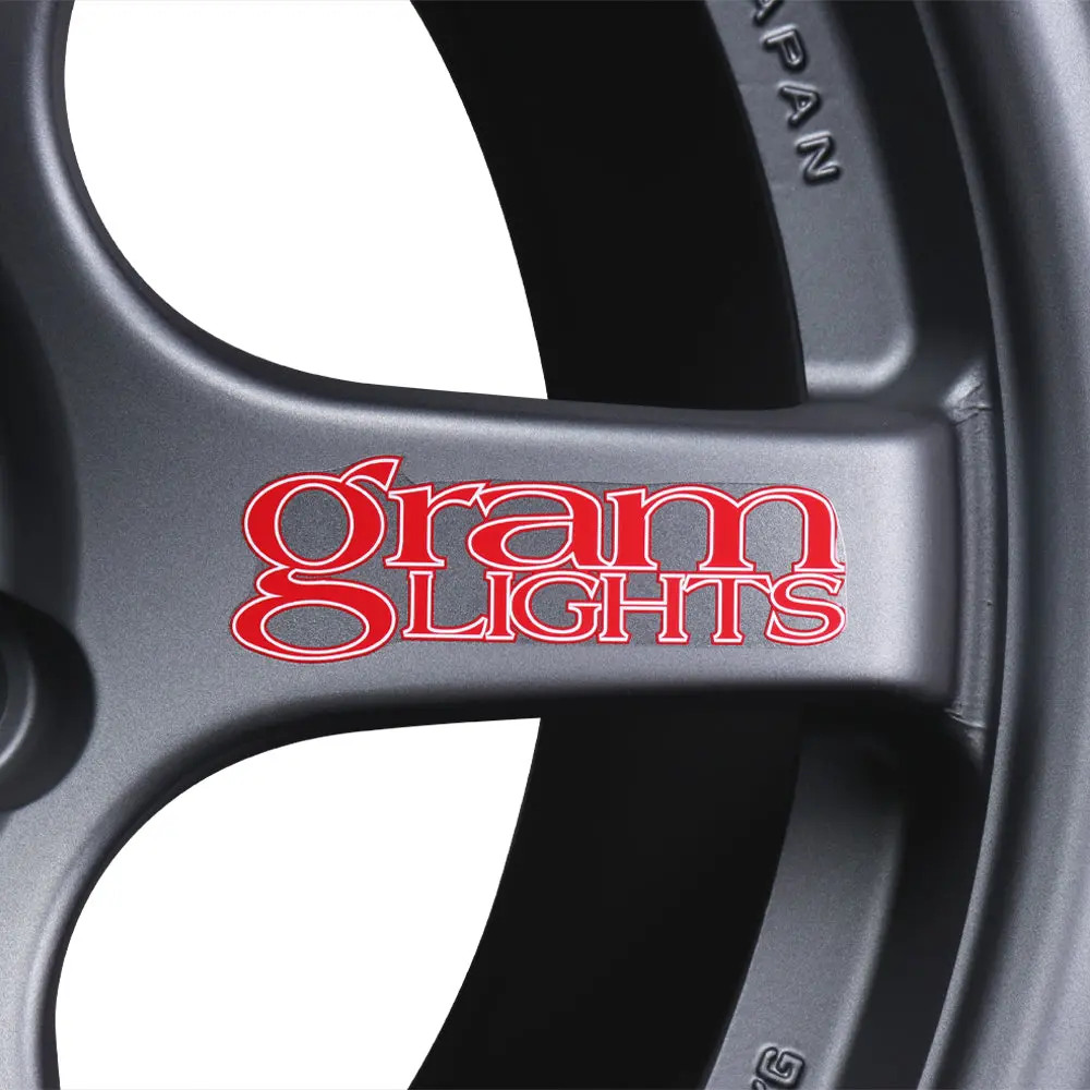 Rays Gram Lights Replacement Spoke Decal - Red 1