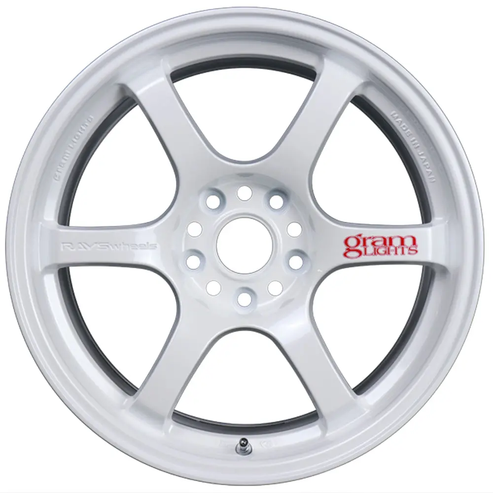 Rays Gram Lights 57Dr Wheels - Ceramic Pearl White 17X9 / 5X114 / +38 1