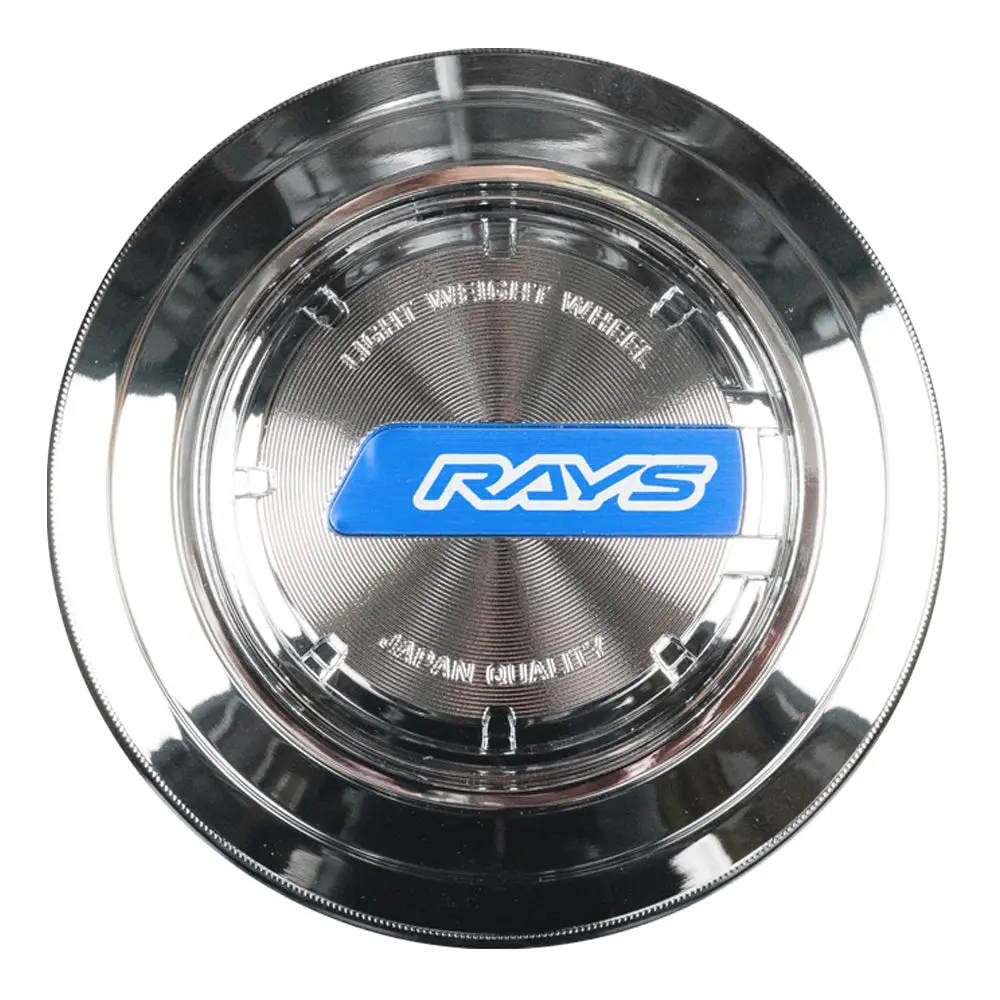 Rays Lps Center Cap - Chrome / Blue 1