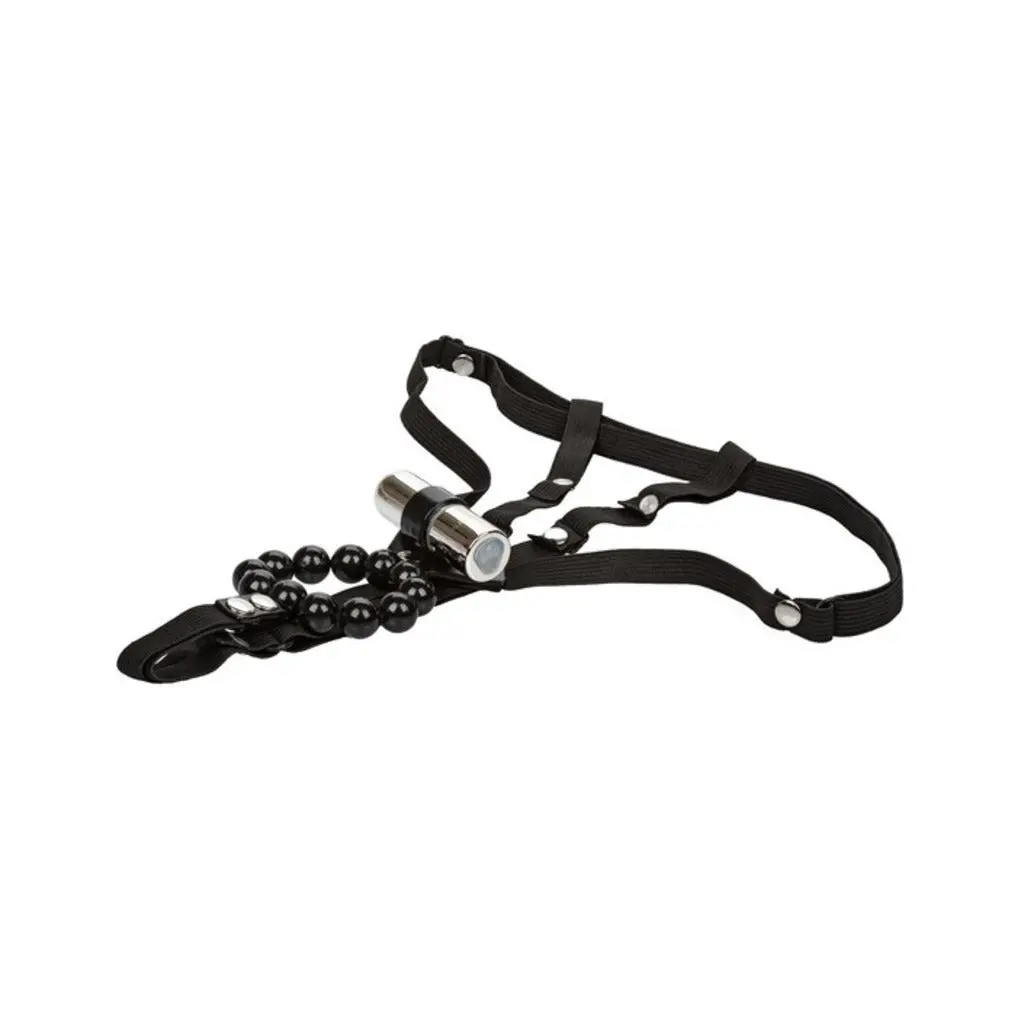 Rechargeable Lover's Cheeky Panty With Stroker Beads 1