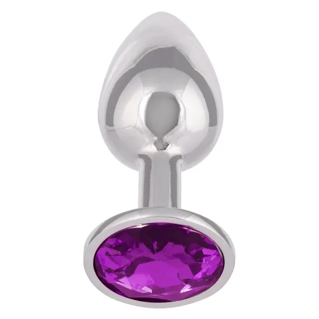 Jewel Small Amethyst Plug 1