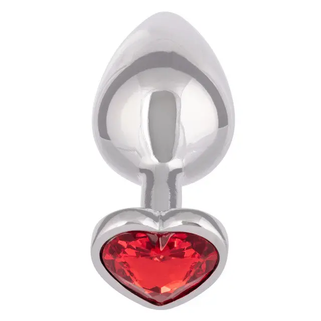 Jewel Large Ruby Heart Plug 1