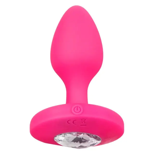 Cheeky Gems™ Medium Rechargeable Vibrating Probe - Pink 1