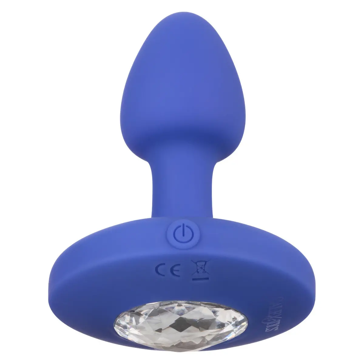 Cheeky Gems™ Small Rechargeable Vibrating Probe - Blue 1