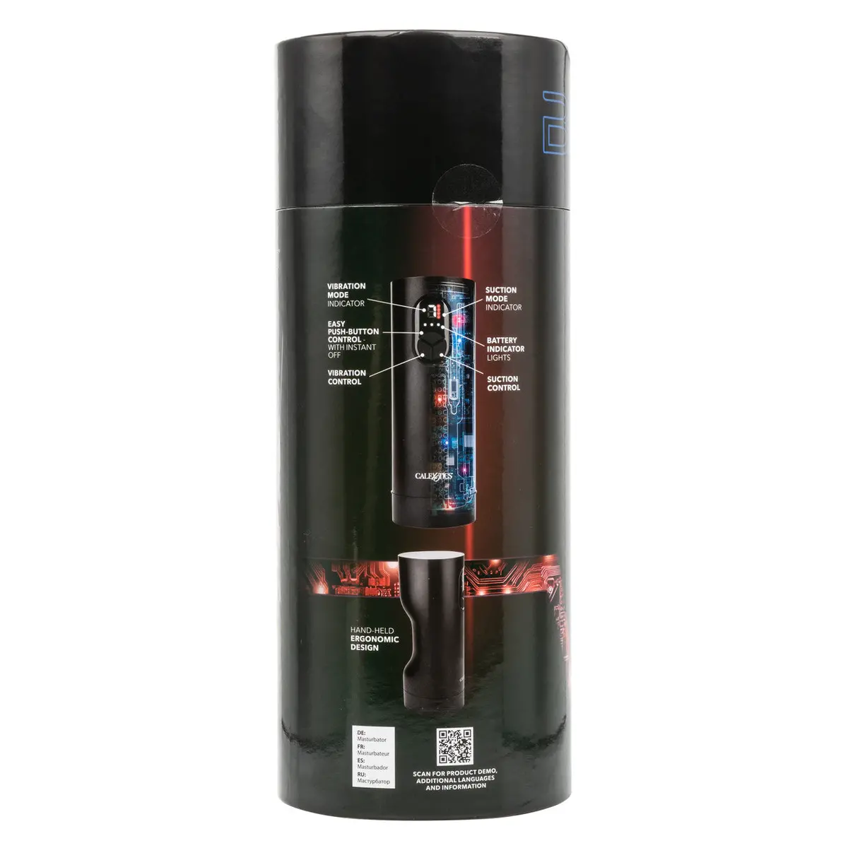 Bionic™ Vibro Stroker With Oscillation And Suction 1