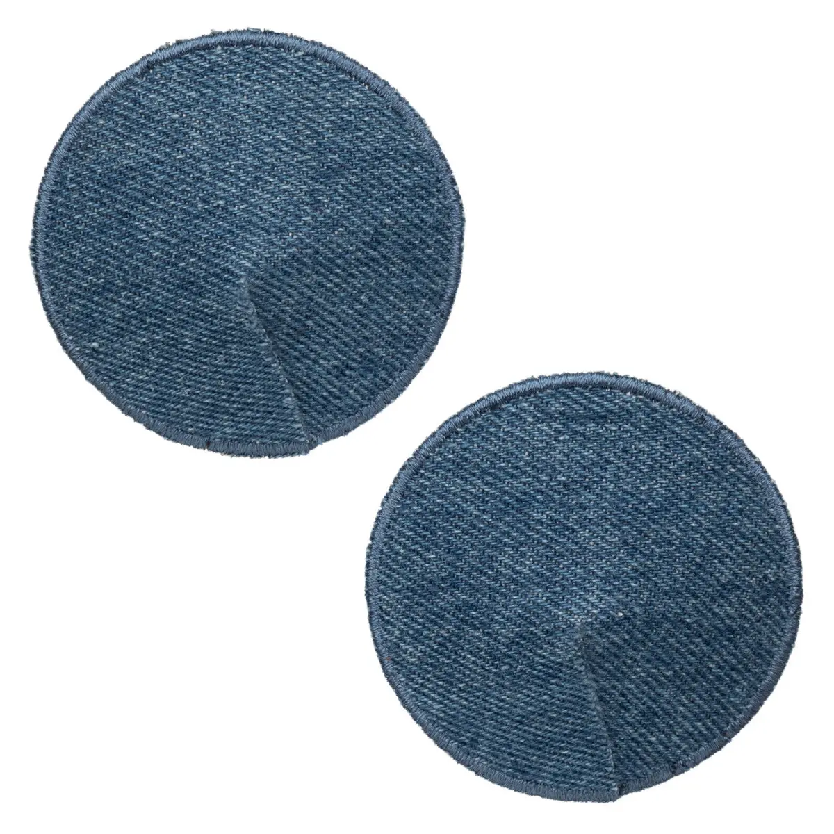 Ride 'Em™ Premium Denim Collection Round Pasties 1