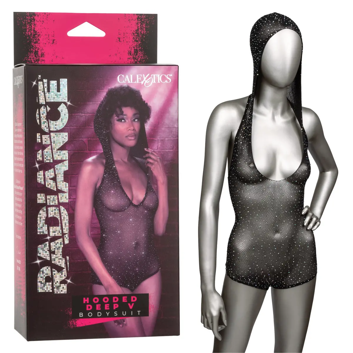 Radiance™ Hooded Deep V Body Suit 1