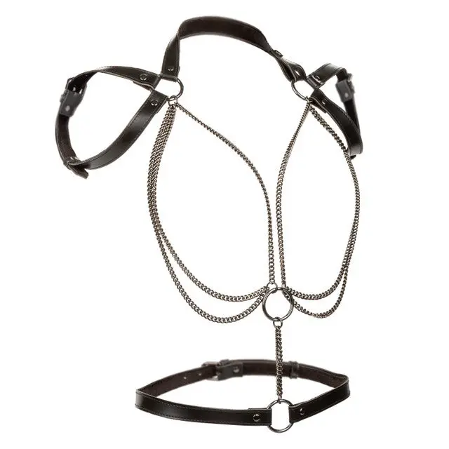Euphoria Collection Plus Size Multi Chain Halter 1