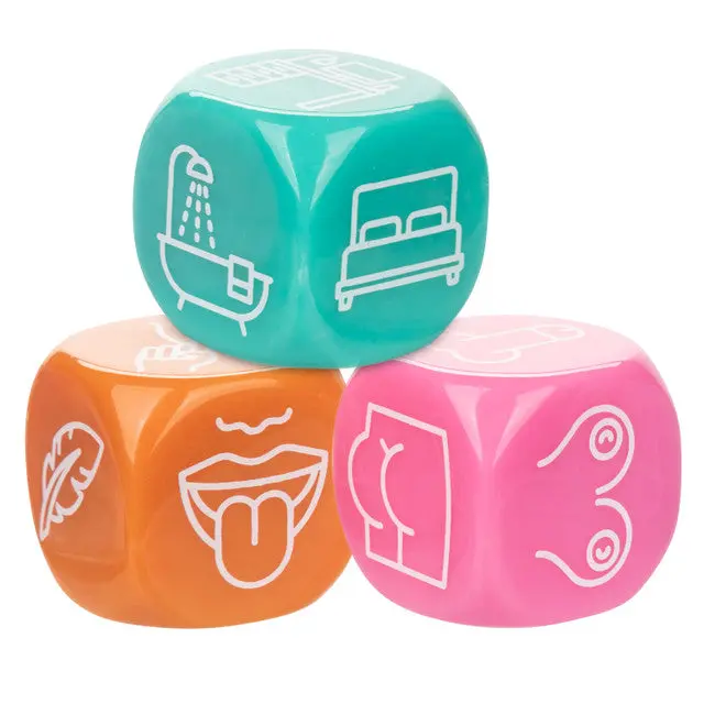 Naughty Bits® Roll With It™  Icon-Based Sex Dice Game 1