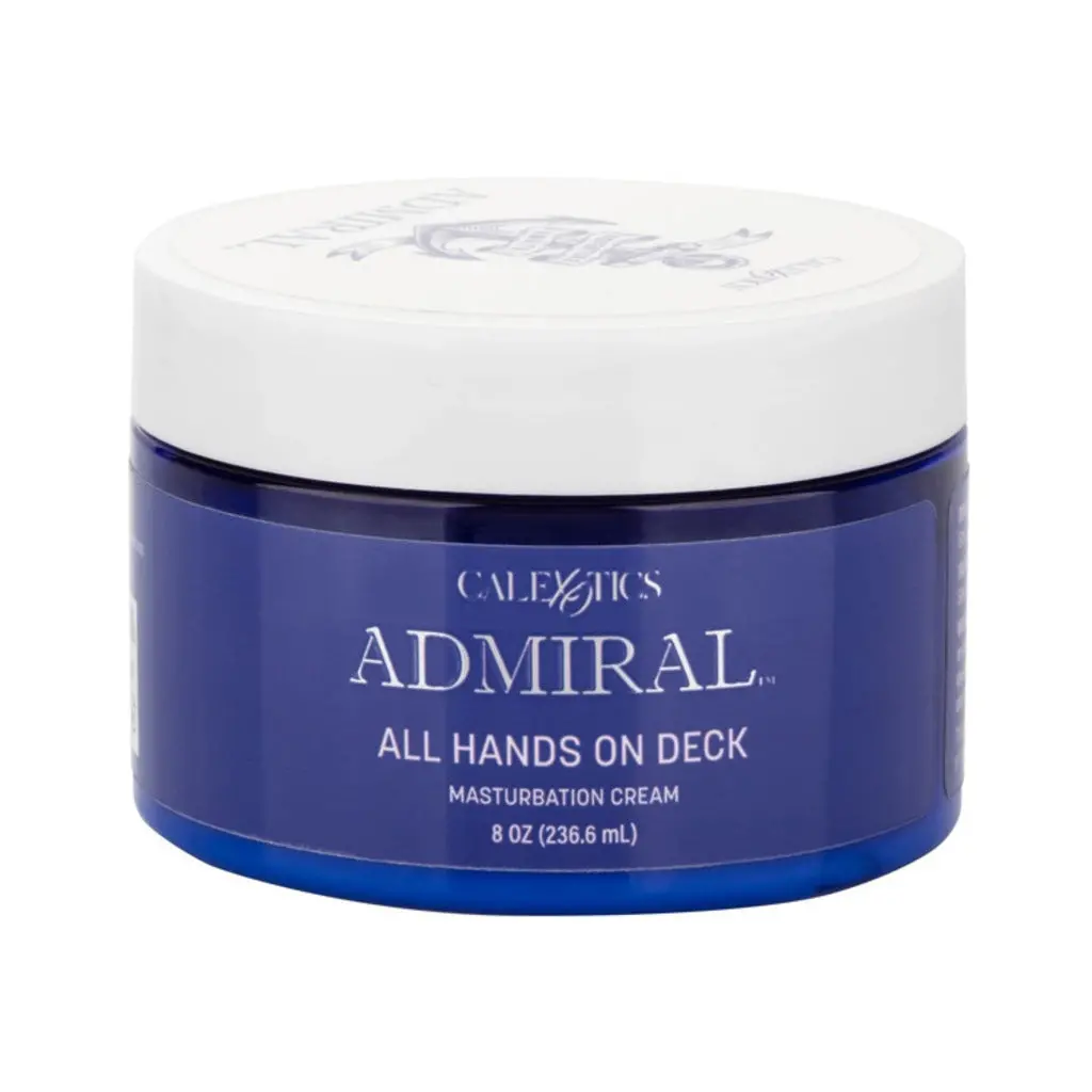 Admiral All Hands On Deck Masturbation Cream - 8Oz 1