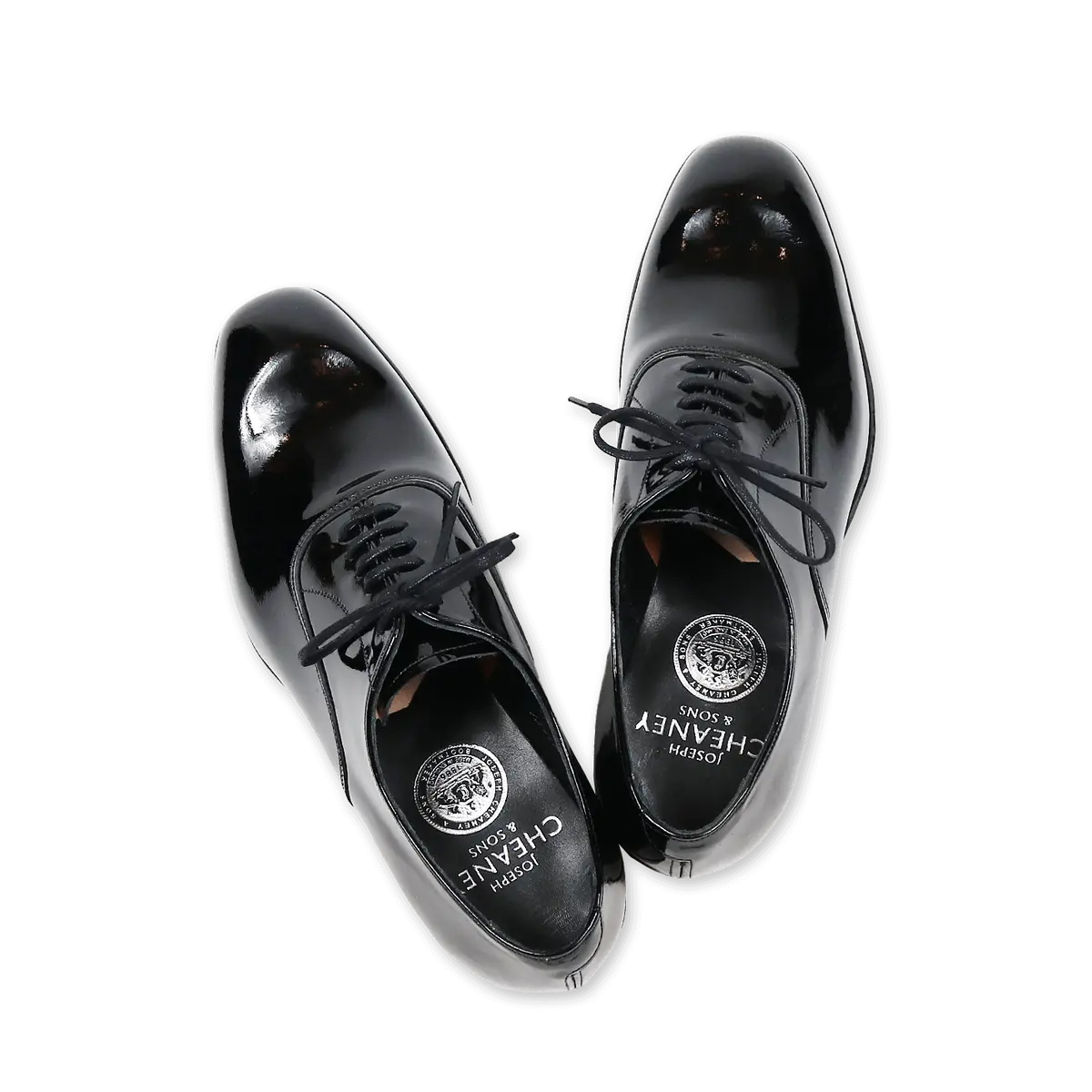 Black Patent Leather Oxford Shoes 1