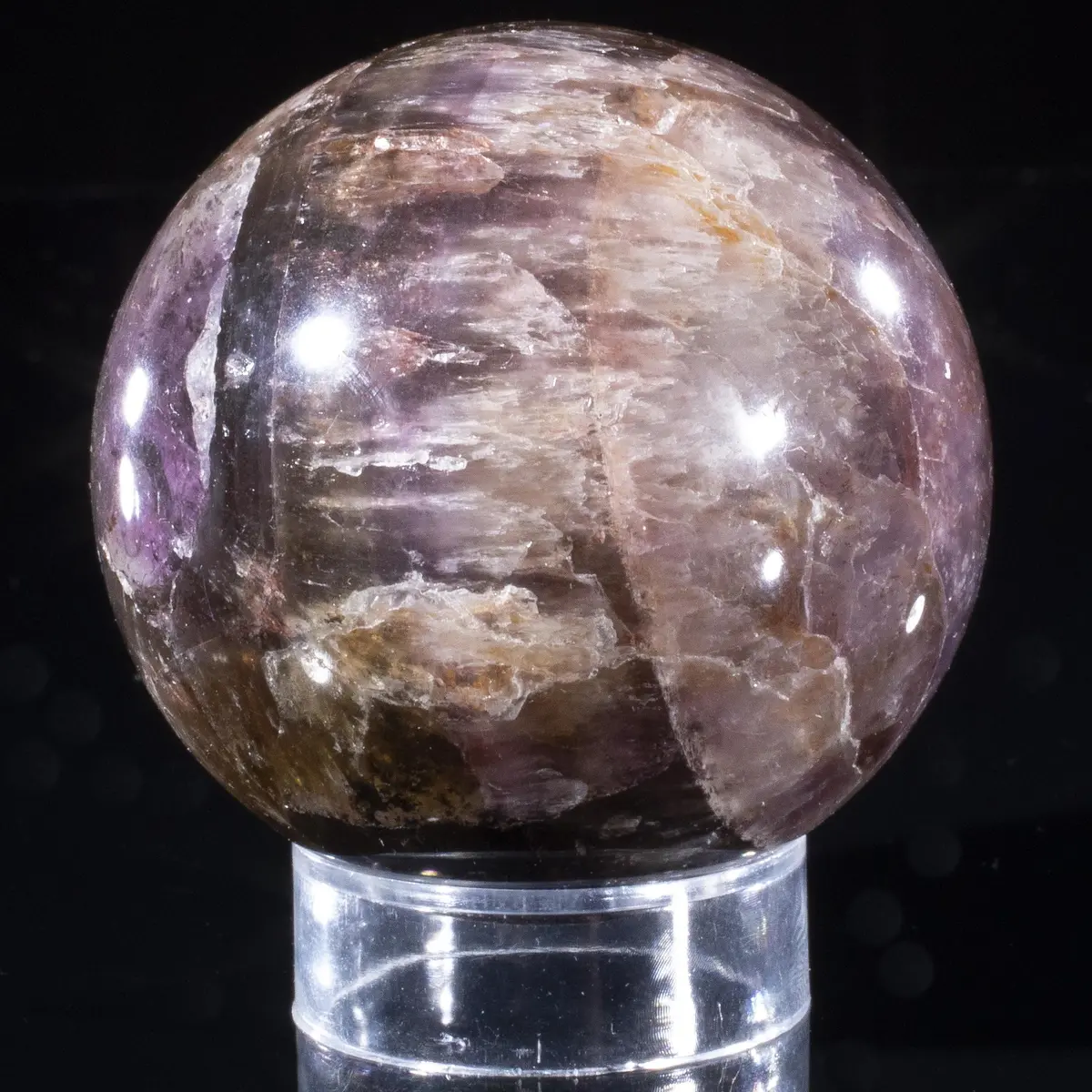 Super 7 Sphere Carving 2.25" / 250 Grams 1