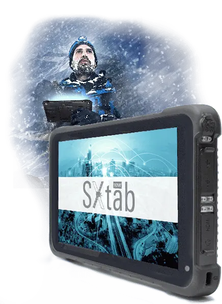 Sxblue Sxtab 10- 10" Ruggedized Tablet For Gis Data Collection (Windows 10 Or Android) 1