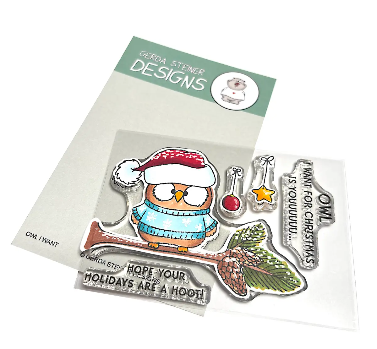 Owl I Want - Holiday Stamp - Gsd932 1