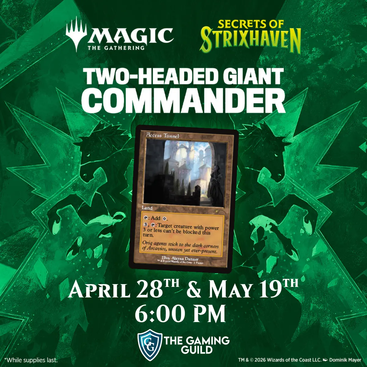 Mtg: Sos Two-Headed Giant Commander 1