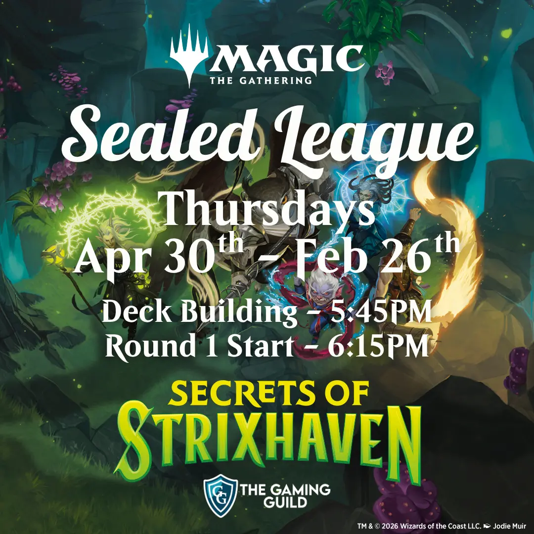 Mtg: Secrets Of Strixhaven Sealed League - New Player Entry 1
