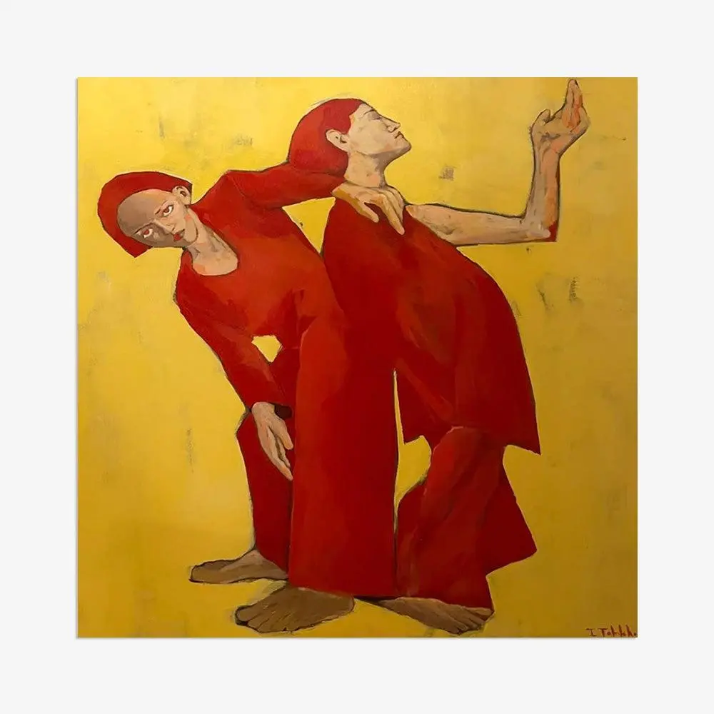 Sisters In Red & Yellow 3