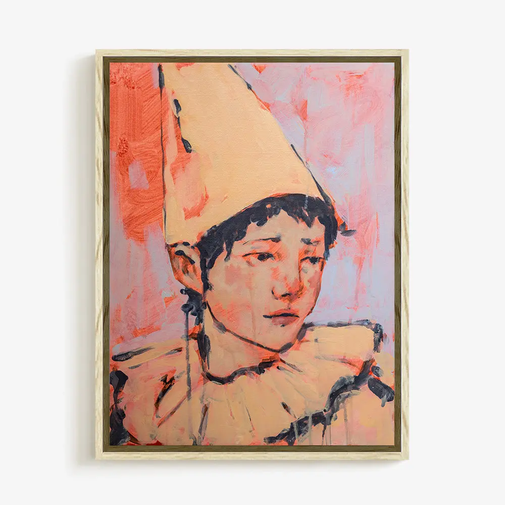 Soft Pink Portrait – “The Witness” 1