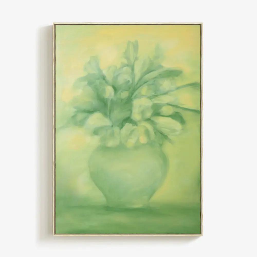 Still Life Green And Yellow 1