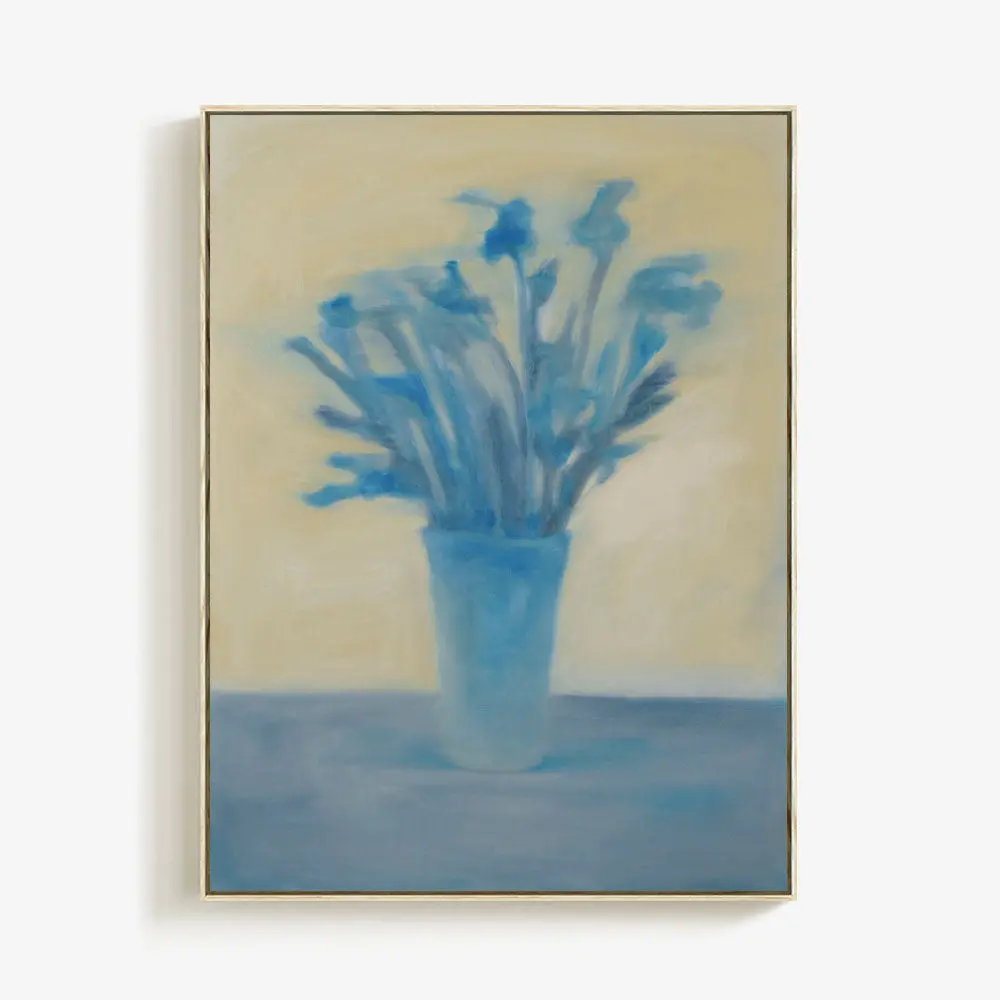 Still Life Blue And Yellow 1