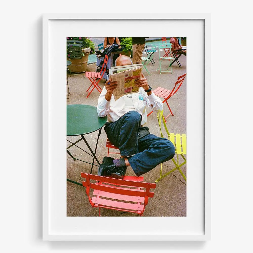 Guy Reading Paper 1