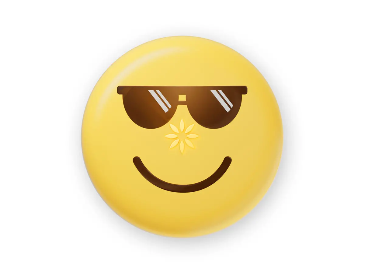 Invisalign Aligner Case - Feelin' Cool Emoji 1