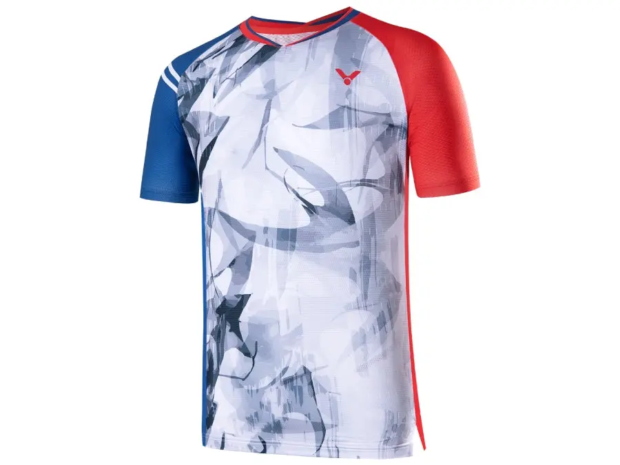 Victor T-35002 D Men's Tournament T-Shirt (Red) 1