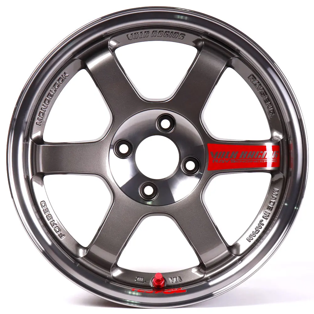 Volk Racing Te37sl Super Lap Edition - Pressed Graphite 15X8.0 / 4X100 / +35 1