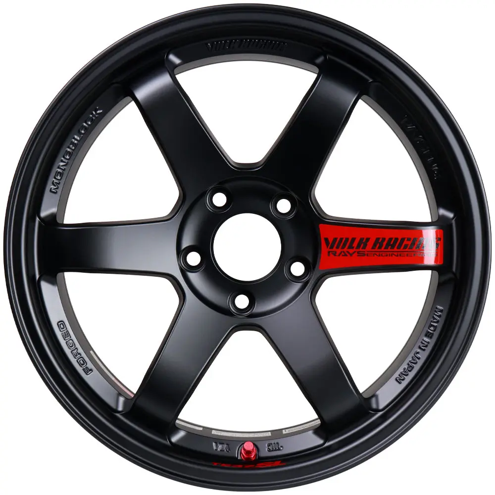 Volk Racing Te37sl Super Lap Edition - Flat Black 18X9.5 / 5X120 / +38 1