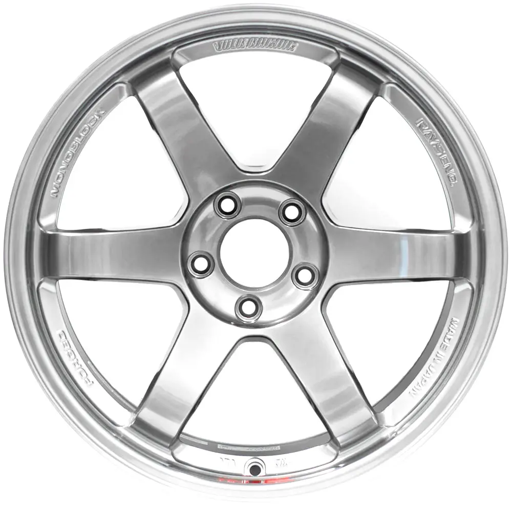 Volk Racing Te37sl Super Lap Edition - Formula Silver 18X9.5 / 5X120 / +38 1