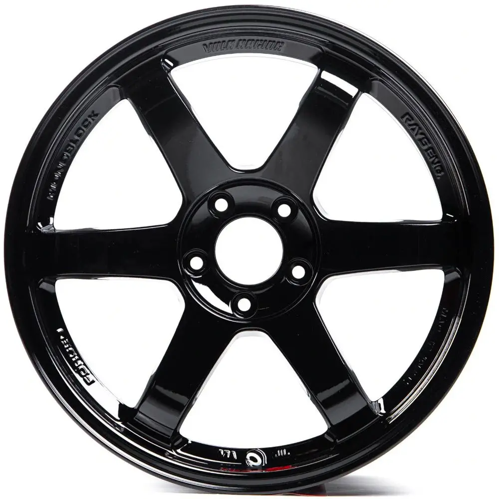 Volk Racing Te37sl Super Lap Edition - Gloss Black 18X9.5 / 5X114 / +40 1