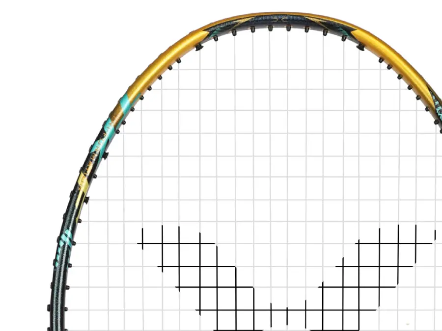 Victor Thruster F Claw Ultra X (Gold/Black) Badminton Racket 2025 2