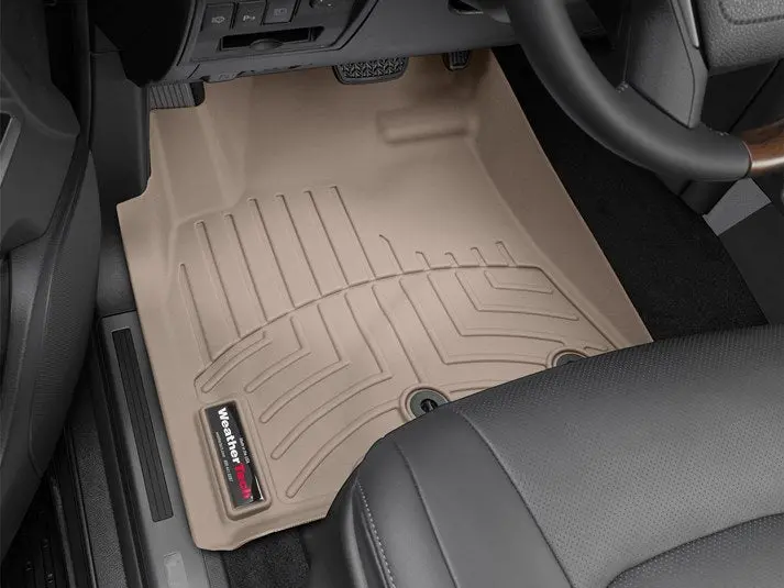 Alfombra Weathertech Para Toyota Land Cruiser Y Lexus Lx 2012-2021 Kit Con Floorliner 1Ra Y 2Da Fila En Color Beige. 1