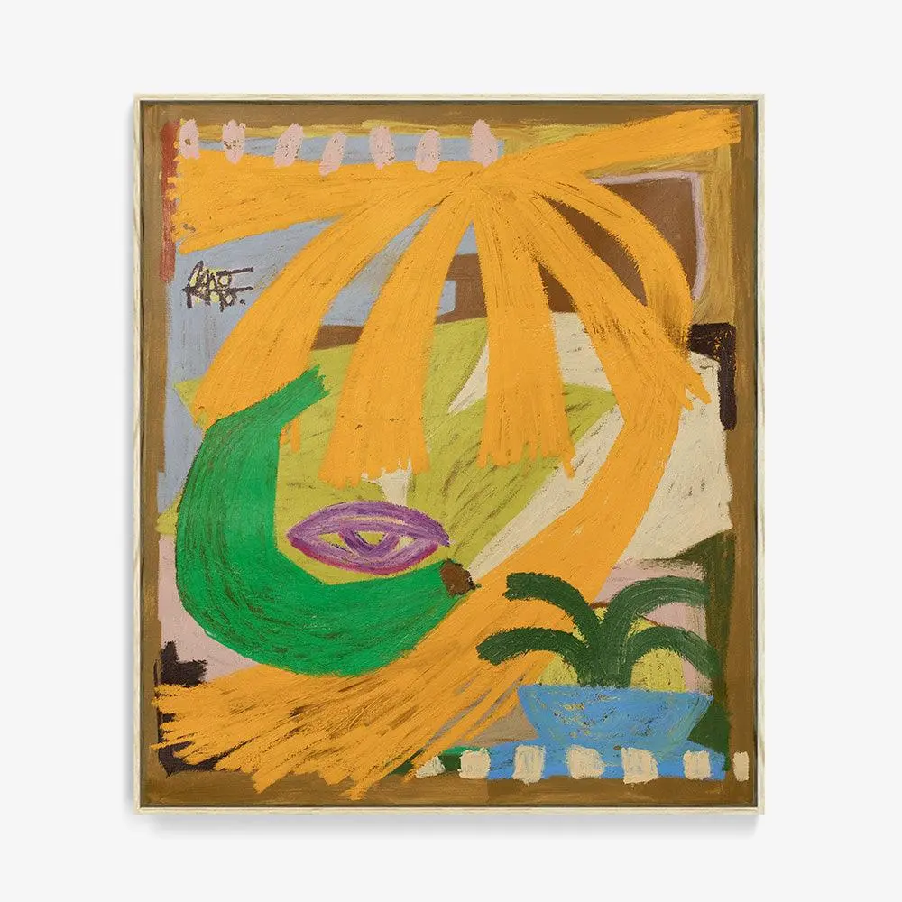 Tangerine Palm Tree 1