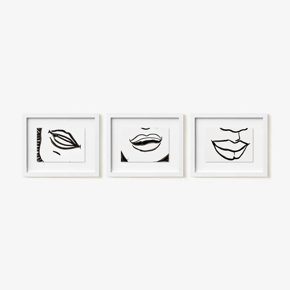Three Sets Of Lips 1