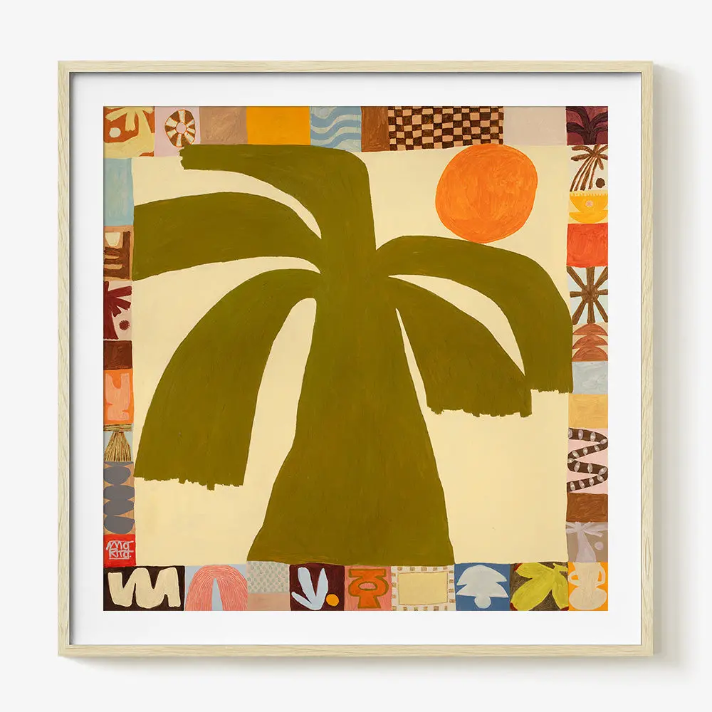 Tiled Palm Tree 1