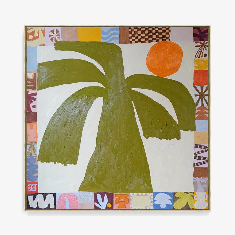 Tiled Palm Tree 1