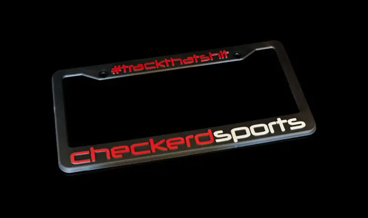 License Plate Frame 1