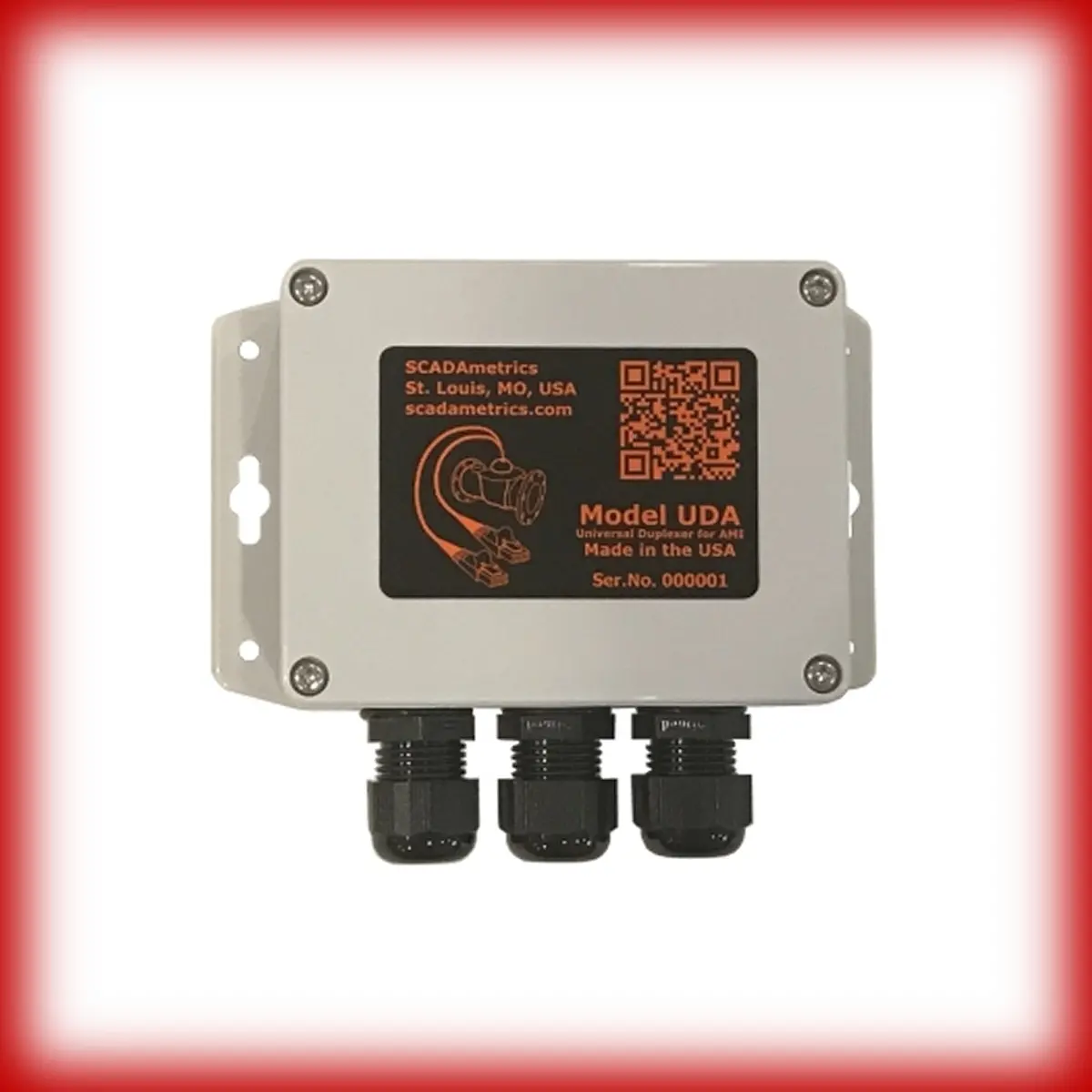 Uda – Universal Duplexer - Add Two Amr-Ami Devices To One Encoder Water Meter 1